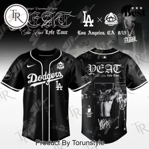 LA Dodgers YEAT The Love Lyfe Tour 2026 Concert Jersey