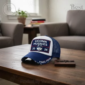 UCONN Huskies Final Four Distressed Brim Cap