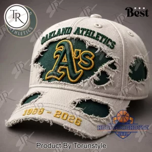 Oakland Athletics Vintage Distressed 1968-2026 Baseball Cap