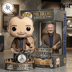 Phil Collins Rock & Roll Hall of Fame 2026 Inductee POP! Vinyl Figure