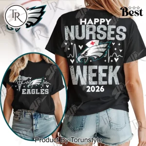 Philadelphia Eagles Happy Nurses Week 2026 Women’s T-Shirt