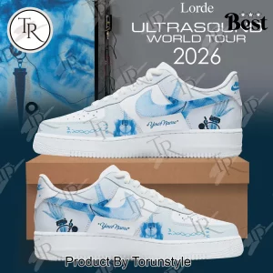Lorde Ultrasound World Tour 2026 Personalized Fan Sneaker
