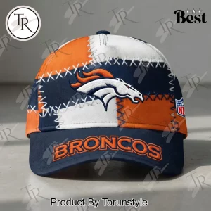 Denver Broncos Official NFL Patchwork Embroidered Snapback Cap