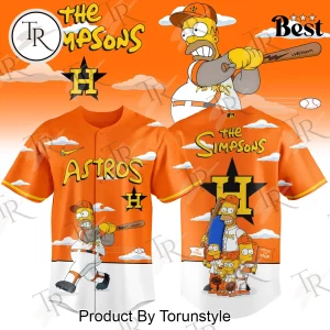 Houston Astros The Simpsons Wonderbat Limited Edition Jersey