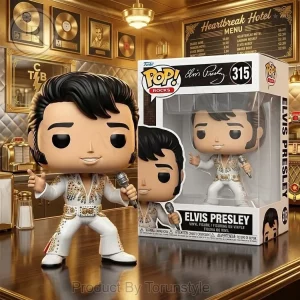Elvis Presley King of Rock and Roll Funko Pop! Rocks Vinyl Figure