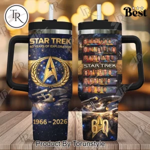 Star Trek 60th Anniversary Iconic Characters 40oz Insulated Tumbler