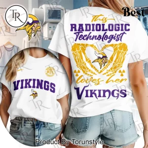 Premium Minnesota Vikings Radiologic Technologist Women’s Fan Design T-Shirt