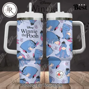 Winnie the Pooh Eeyore Patterned 100th Anniversary 40oz Tumbler