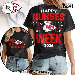 Kansas City Chiefs Happy Nurses Week 2026 Women’s T-Shirt