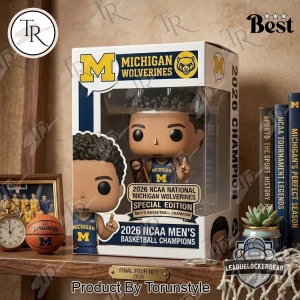 Michigan Wolverines 2026 NCAA Men’s Basketball Champion Special Edition Funko Pop Vinyl Figure