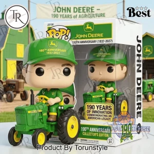 John Deere 190th Anniversary 4020 Tractor Funko Pop! Rides Figure