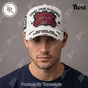 Bring Me The Horizon Count Your Blessings Distressed Cap