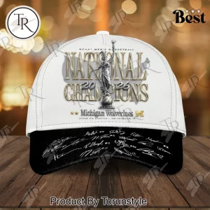Michigan Wolverines 2026 NCAA Men’s Basketball National Champions Signature Cap