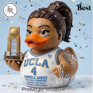 Gabriela Jaquez UCLA 2026 NCAA Champions Commemorative Rubber Duck