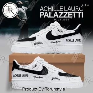 Achille Lauro Palazzetti Tour 2026 Personalized Sneakers
