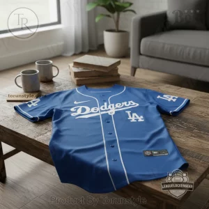 Los Angeles Dodgers Steel Ball Run JoJo’s Bizarre Adventure Baseball Jersey