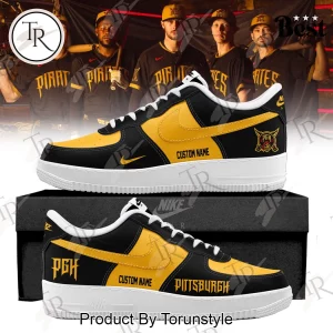 Pittsburgh Pirates City Connect Custom Name AF1 Sneakers