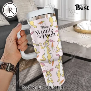 Winnie the Pooh Rabbit Character 100th Anniversary Pink Stanley Tumbler