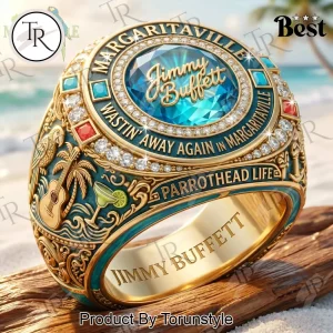 Jimmy Buffett Margaritaville Premium Parrothead Fan Ring