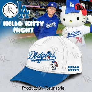 LA Dodgers Hello Kitty Night Crossover Baseball Cap