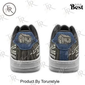 Jelly Roll Save Me Denim Style Custom Air Force 1 Sneakers