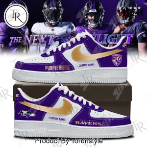 Baltimore Ravens 2026 The Next Flight Limited Edition AF1 Sneakers