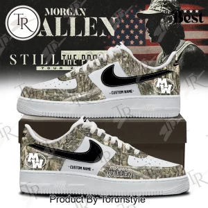 Morgan Wallen Still The Problem Tour Camo Personalized Sneakers