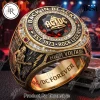 Omega Psi Phi Premium Gold Purple Amethyst Fraternity Commemorative Ring