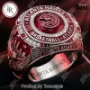 Juneteenth Zeta Phi Beta Commemorative Gold Plated Gemstone Ring