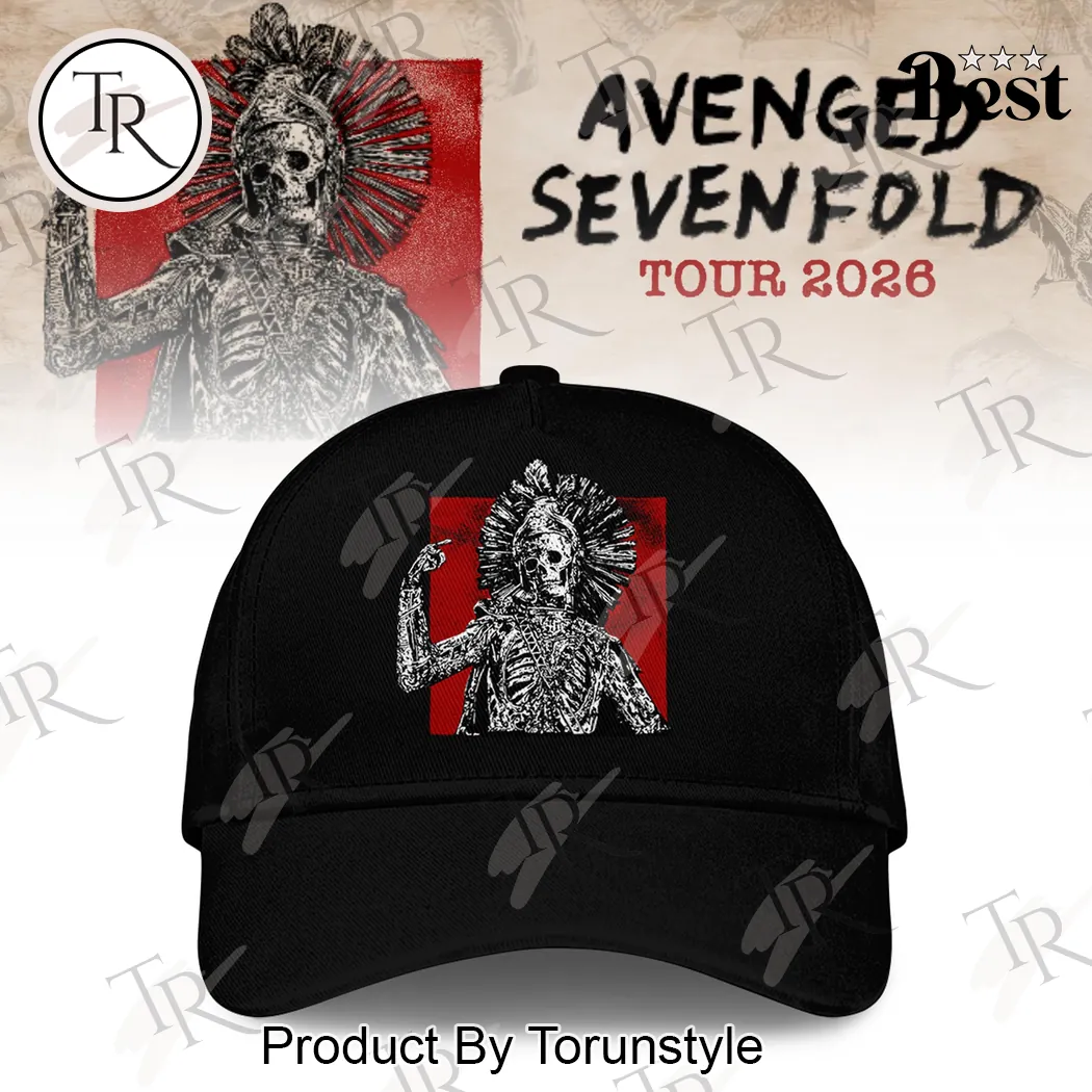 Avenged Sevenfold 2026 Tour Limited Edition Baseball Cap Avenged Sevenfold 2026 Tour Limited Edition Baseball Cap