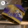 Detroit Lions NFL Premium Embroidered Blue & White Gradient Beanie Hat Detroit Lions NFL Premium Embroidered Blue & White Gradient Beanie Hat