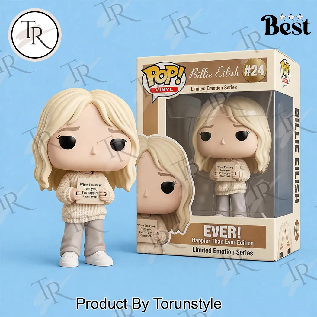 Billie Eilish #24 Limited Emotion Series Pop! Vinyl Collectible Billie Eilish #24 Limited Emotion Series Pop! Vinyl Collectible