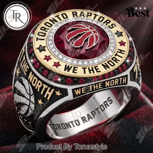 Toronto Raptors “We The North” Championship Style Premium Fan Ring