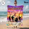 KISS Band Iconic Members Collage Vibrant Beach Towel KISS Band Iconic Members Collage Vibrant Beach Towel