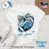 Buffalo Bills NFL Patchwork Football Bow Graphic T-Shirt