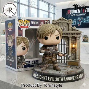 Resident Evil 30th Anniversary Leon S. Kennedy 3D Collectible Figure