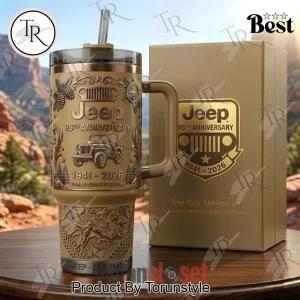 Jeep 85th Anniversary 1941-2026 Commemorative Collector’s Tumbler
