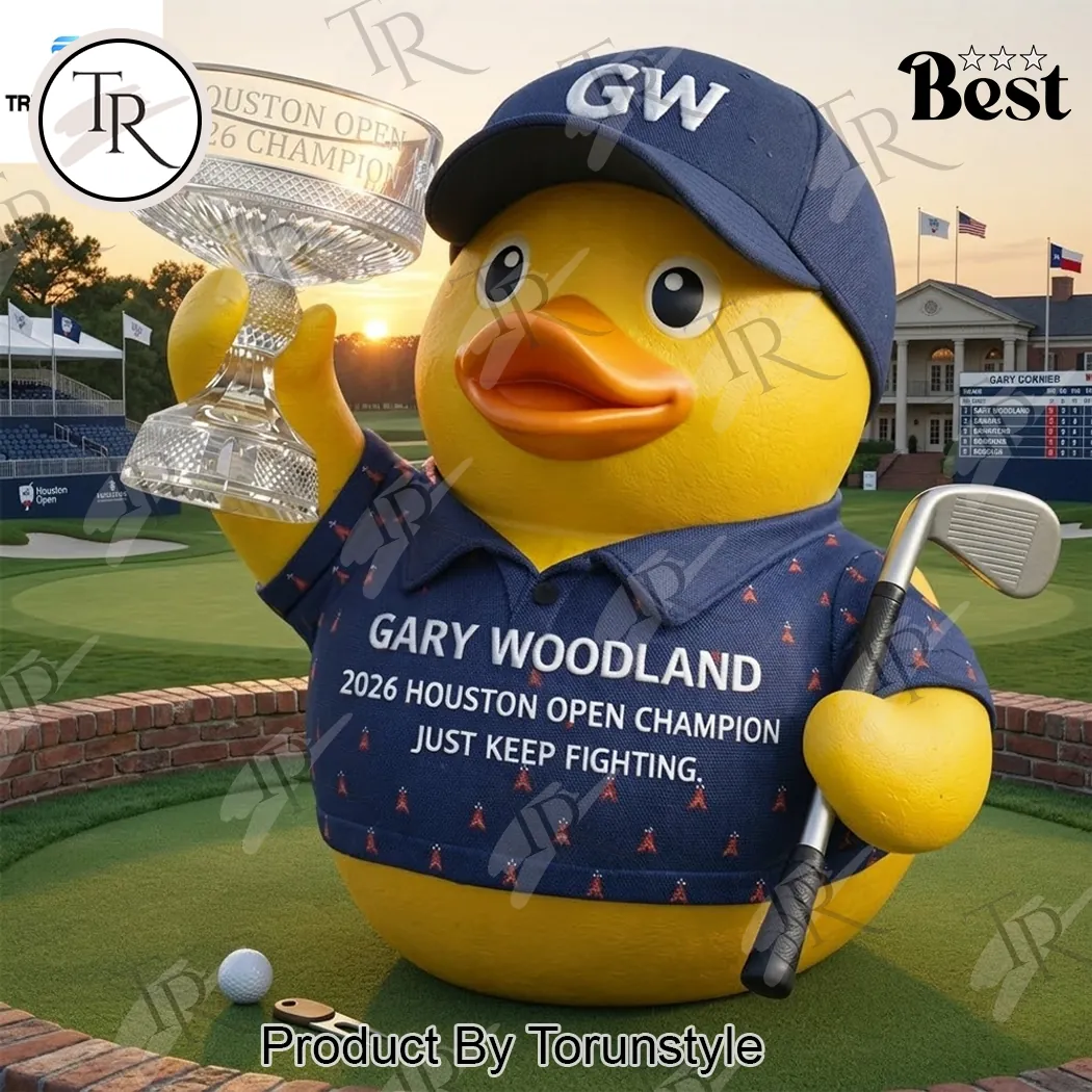 Gary Woodland 2026 Houston Open Champion Golf Resin Duck Gary Woodland 2026 Houston Open Champion Golf Resin Duck