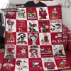 Oklahoma State Cowboys Pistol Pete Collage Quilted Blanket