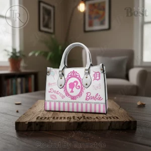 Barbie Detroit Tigers Pink Night Game Handbag