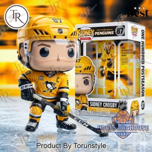 Sidney Crosby Pittsburgh Penguins 100 Postseason Wins NHL Funko Pop Figure
