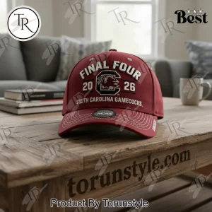 Official South Carolina Gamecocks Final Four 2026 3D Embroidered Cap