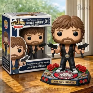 Chuck Norris The Legend 1940-2026 Premium 3D Collectible Figure