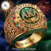 Men’s Kappa Alpha Psi Fraternity Commemorative Gold & Ruby Ring
