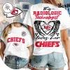 Indianapolis Colts NFL Patchwork Bow Football Design T-Shirt