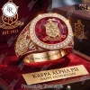 Alpha Kappa Alpha AKA Luxury Rose Gold Diamond Mother’s Day Ring