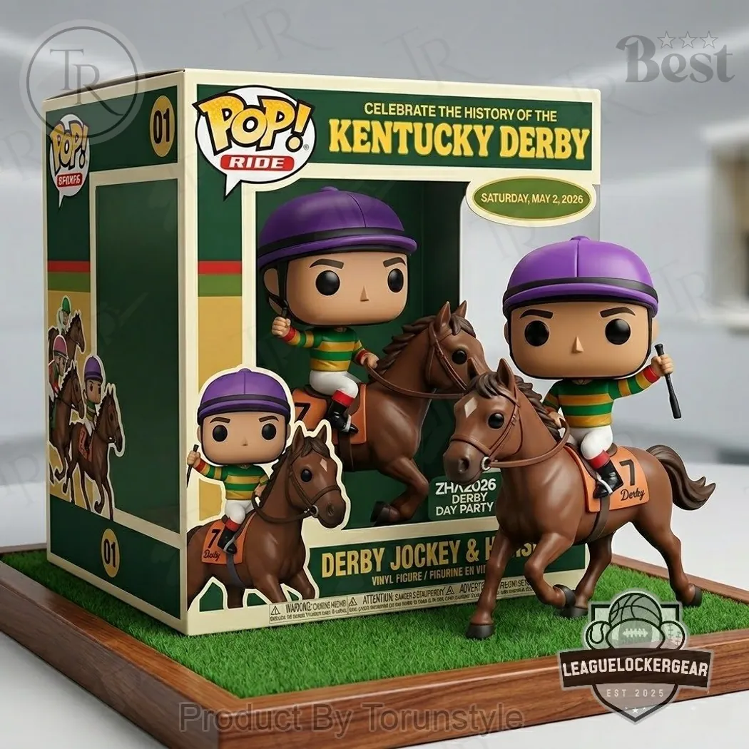 Kentucky Derby 2026 Pop! Ride Jockey & Horse Vinyl Figure Kentucky Derby 2026 Pop! Ride Jockey & Horse Vinyl Figure