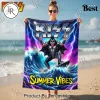 Blink-182 Summer Vibes Tropical Rabbit Premium Beach Towel