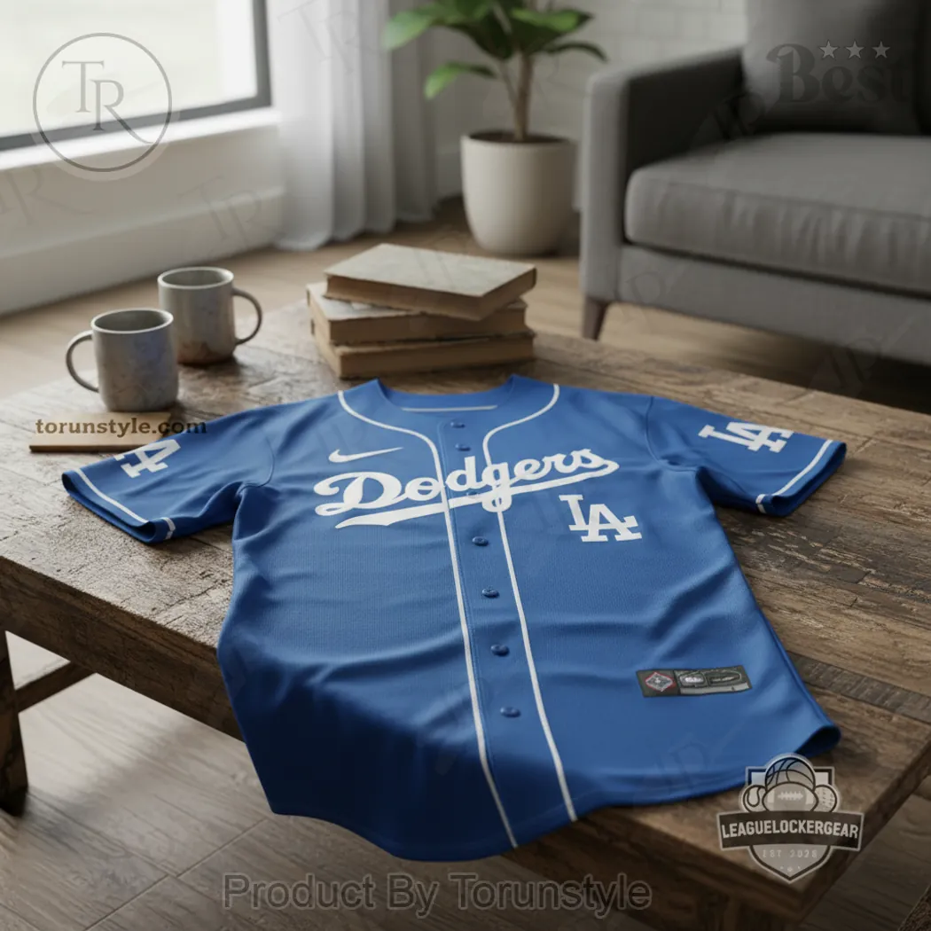Los Angeles Dodgers Steel Ball Run JoJo’s Bizarre Adventure Baseball Jersey Los Angeles Dodgers Steel Ball Run JoJo’s Bizarre Adventure Baseball Jersey