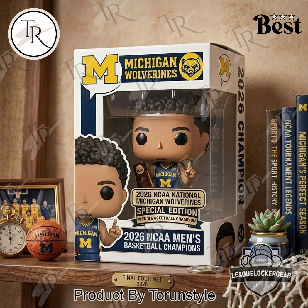 Michigan Wolverines 2026 NCAA Men’s Basketball Champion Special Edition Funko Pop Vinyl Figure Michigan Wolverines 2026 NCAA Men’s Basketball Champion Special Edition Funko Pop Vinyl Figure